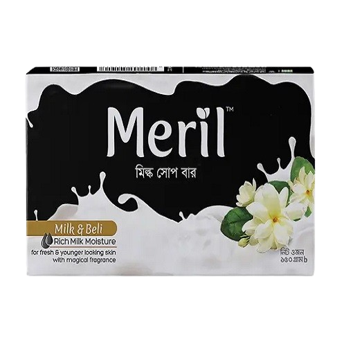 Meril Milk Soap Bar (Milk & Beli) 150 gram