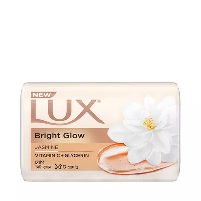 Lux Soap Bar Bright Glow (White Color) 150 gram