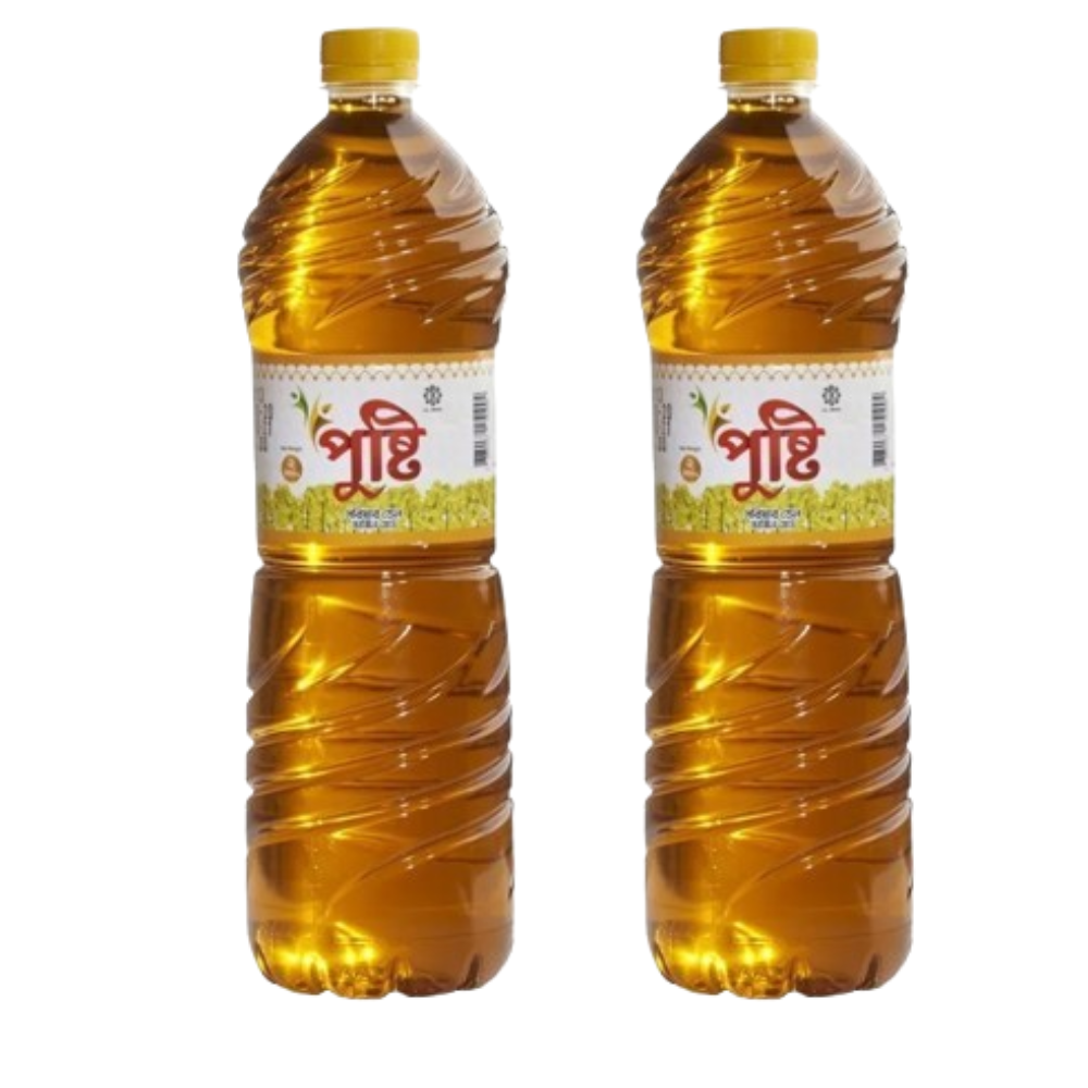 Pusti Mustard (Shorisha) Cooking Oil 2 Liter