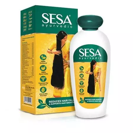 SESA Ayurbedic Hair Oil (Reduces Hair Fall and Supports Hair Growth) 100 ML Made in Bangladesh