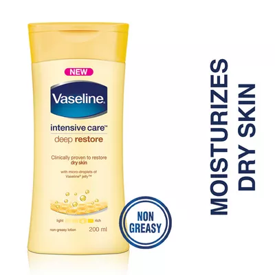 Vaseline Lotion Deep Restore 300 ML Made in Bangladesh