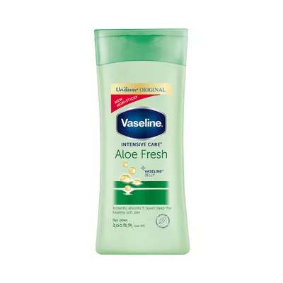Vaseline Lotion Aloe Fresh 200 ML Made in Bangladesh