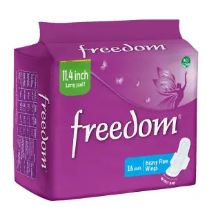 ACI Freedom Heavy Flow Sanitary Napkin (290 MM Long) 16 pads