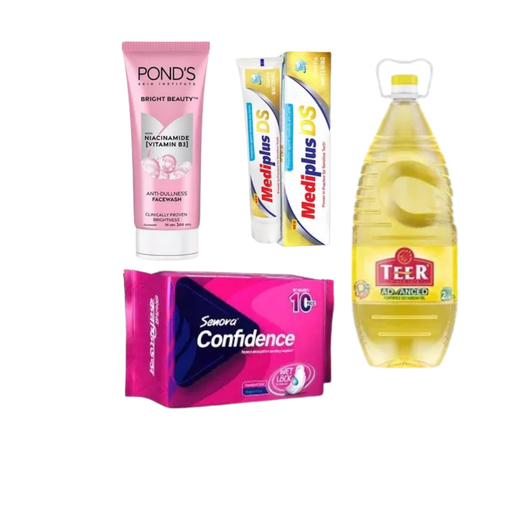 Soyabean Oil Package - 1 Liter (Any Brand)