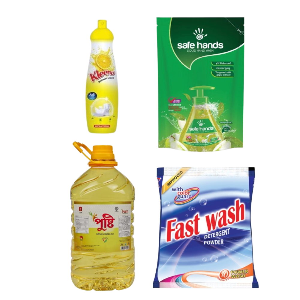 Soyabean Oil 3 Liter Package (Any Brand)