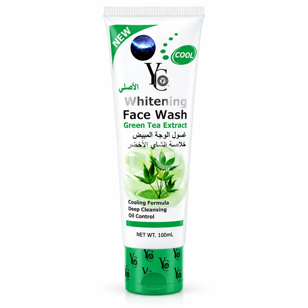 YC Whitening Face Wash (Green Tea)