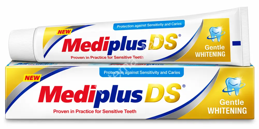 Mediplus DS Gentle Whitening Toothpaste 140gm